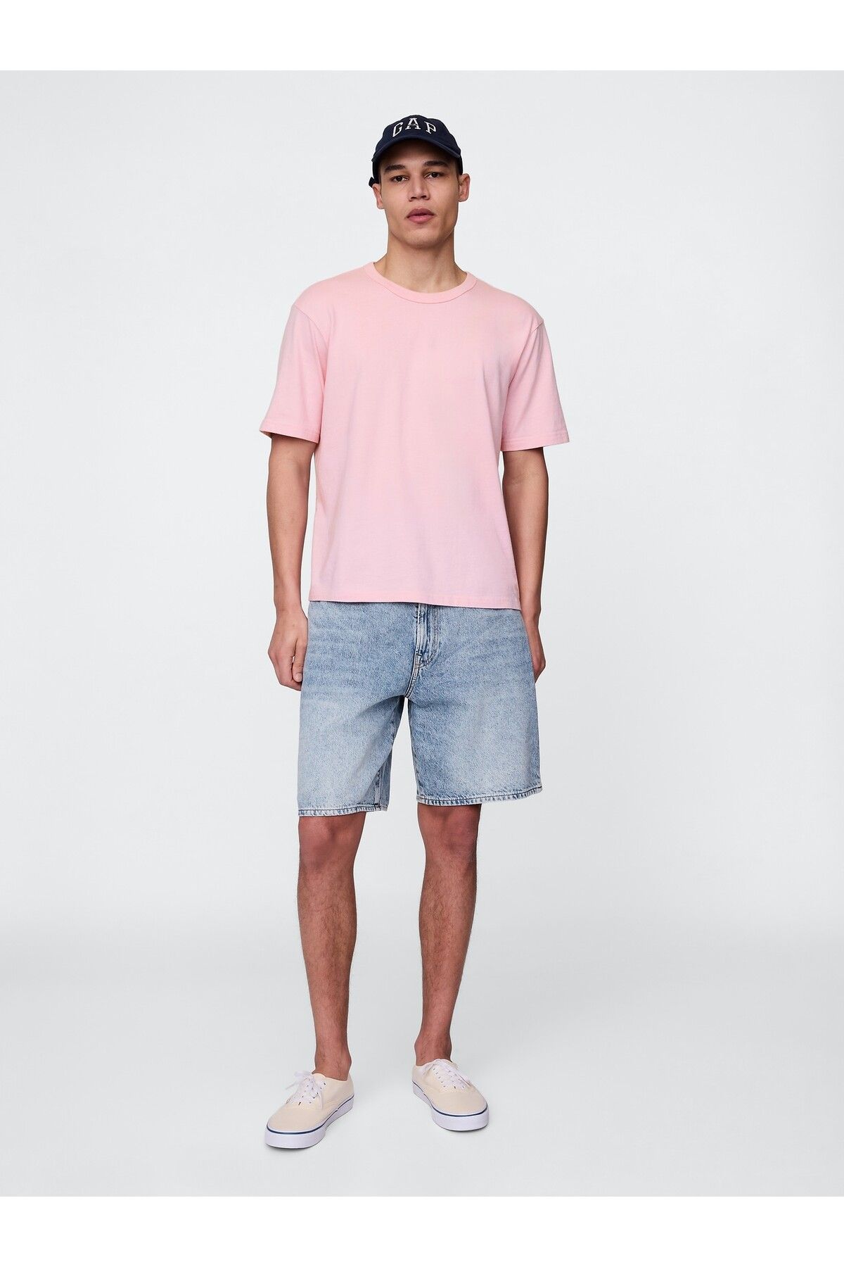 GAP Erkek Açık Mavi '90s Loose Denim Şort