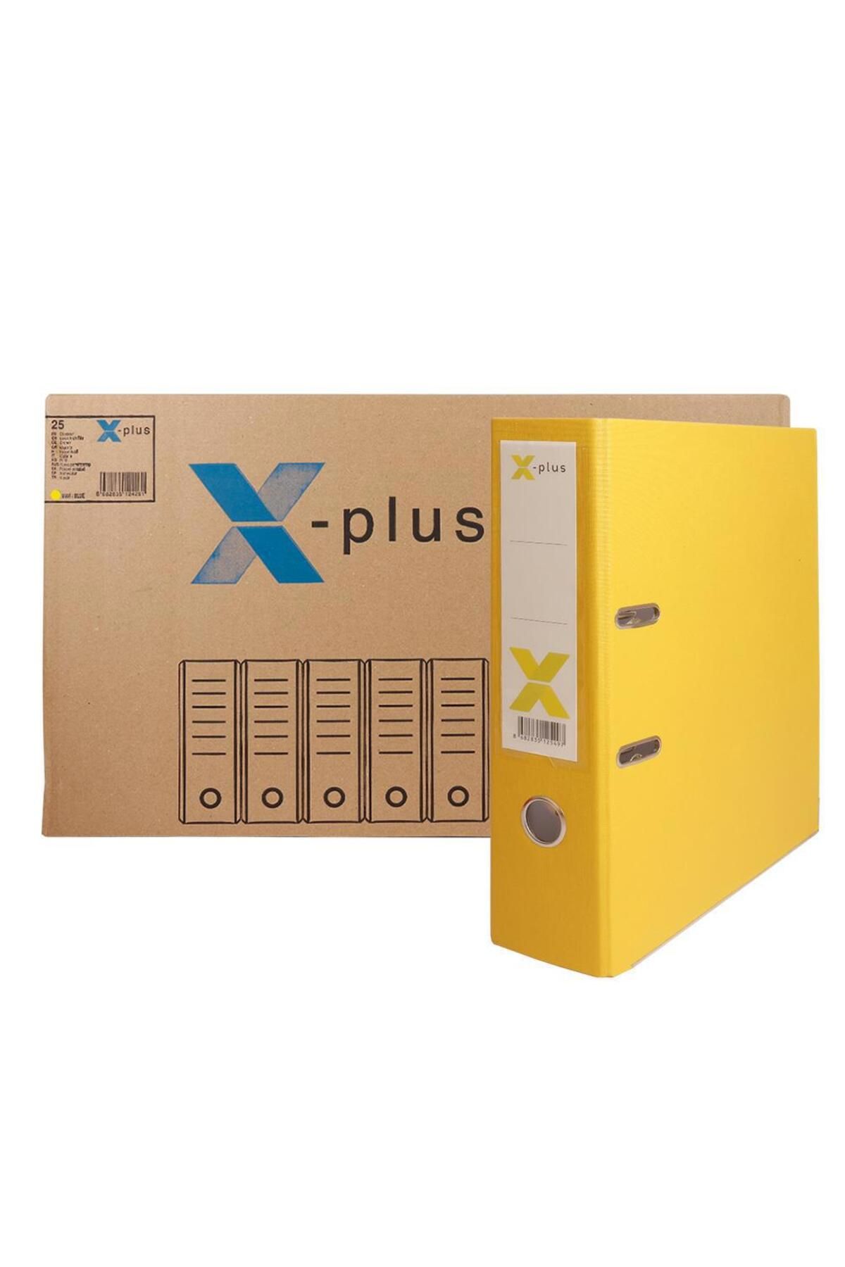 OFIX X-Plus Plastik Klasör Geniş 25 Adet - Sarı
