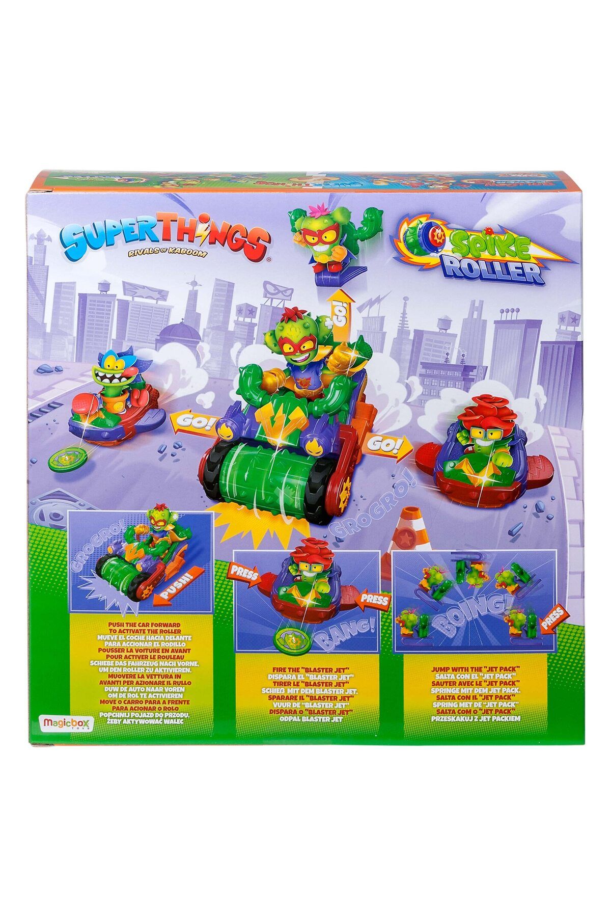 SuperThings-Set de joaca SuperThings - Vehicul Spike Roller Cactus 3