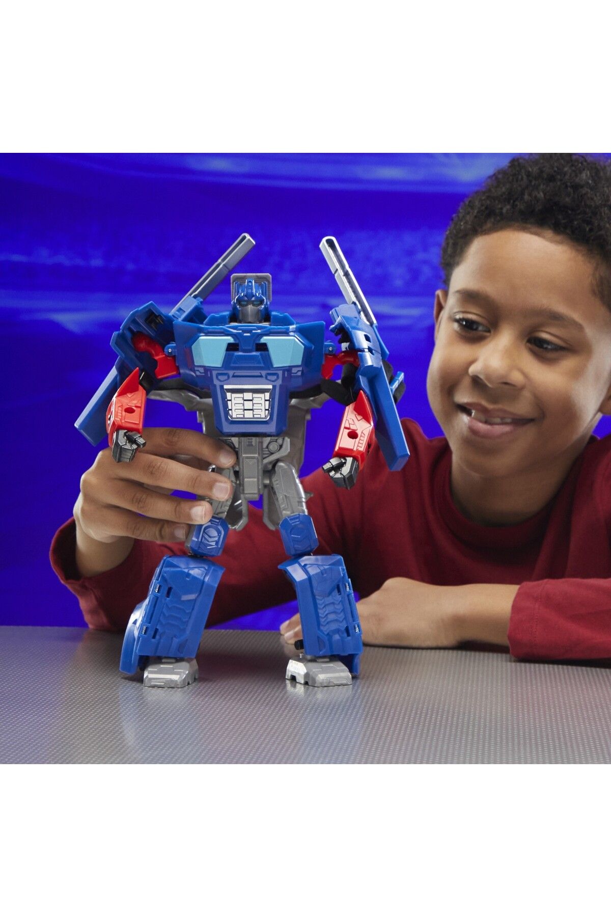 transformers-Transformers One 2 in 1 Figure - Optimus Prime and Mask 7