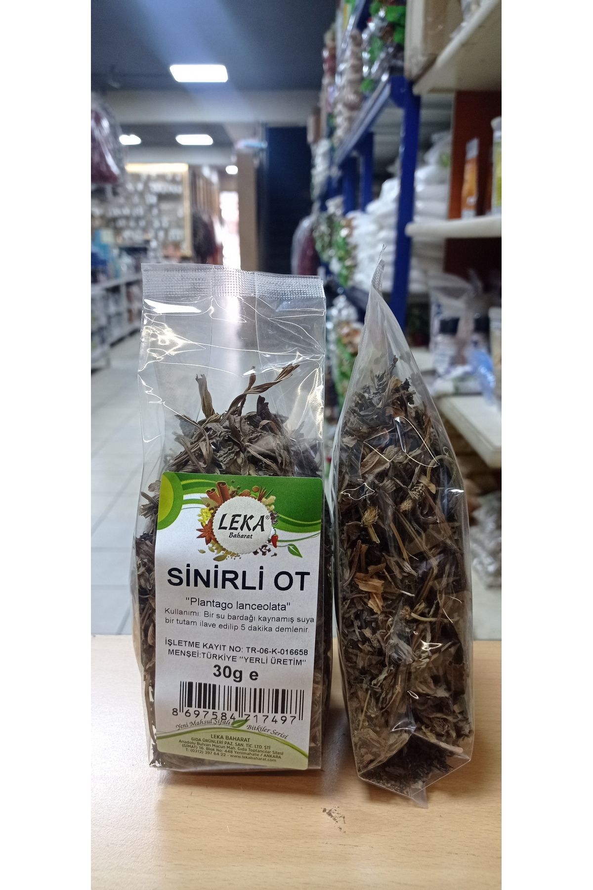 leka baharat Sinirli Ot Damar Otu 30g