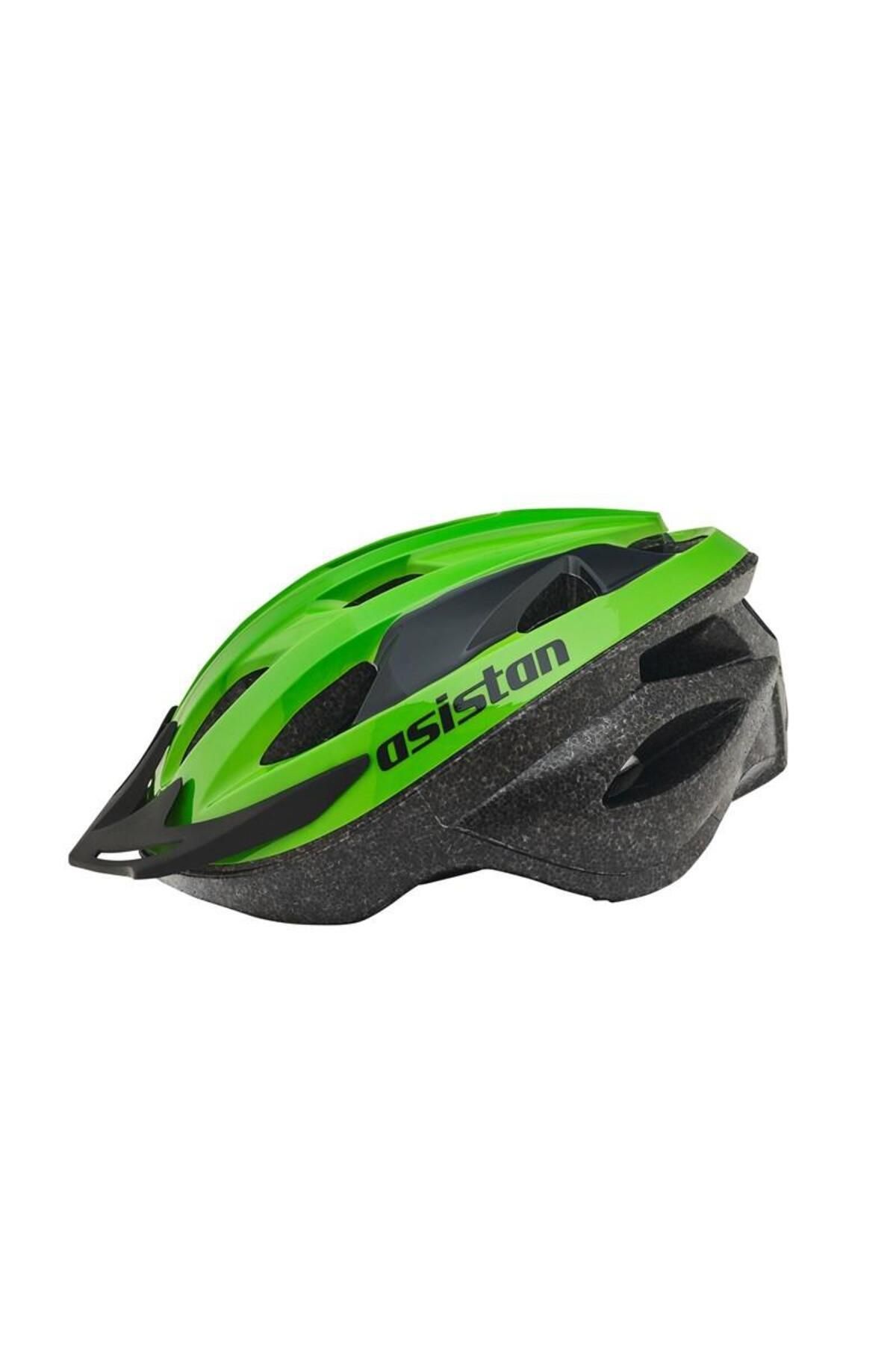 Mhm Collections Cape H70 Çok Amaçlı Kask Yetişkin Scooter Bisiklet Kaskı Medium Yeşil Siyah