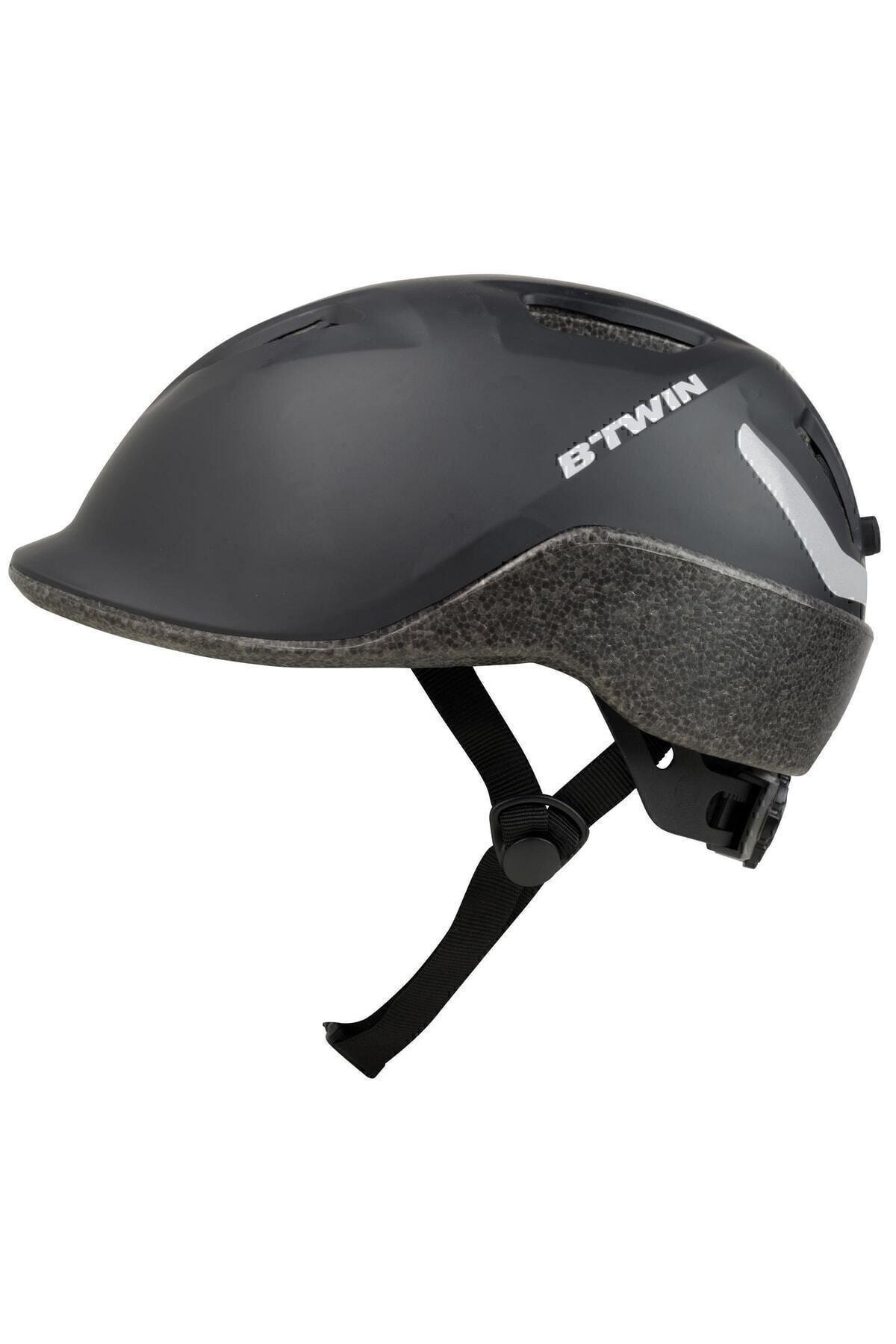 Mhm Collections Btwin Şehir Bisikleti Kaskı - Siyah - 100