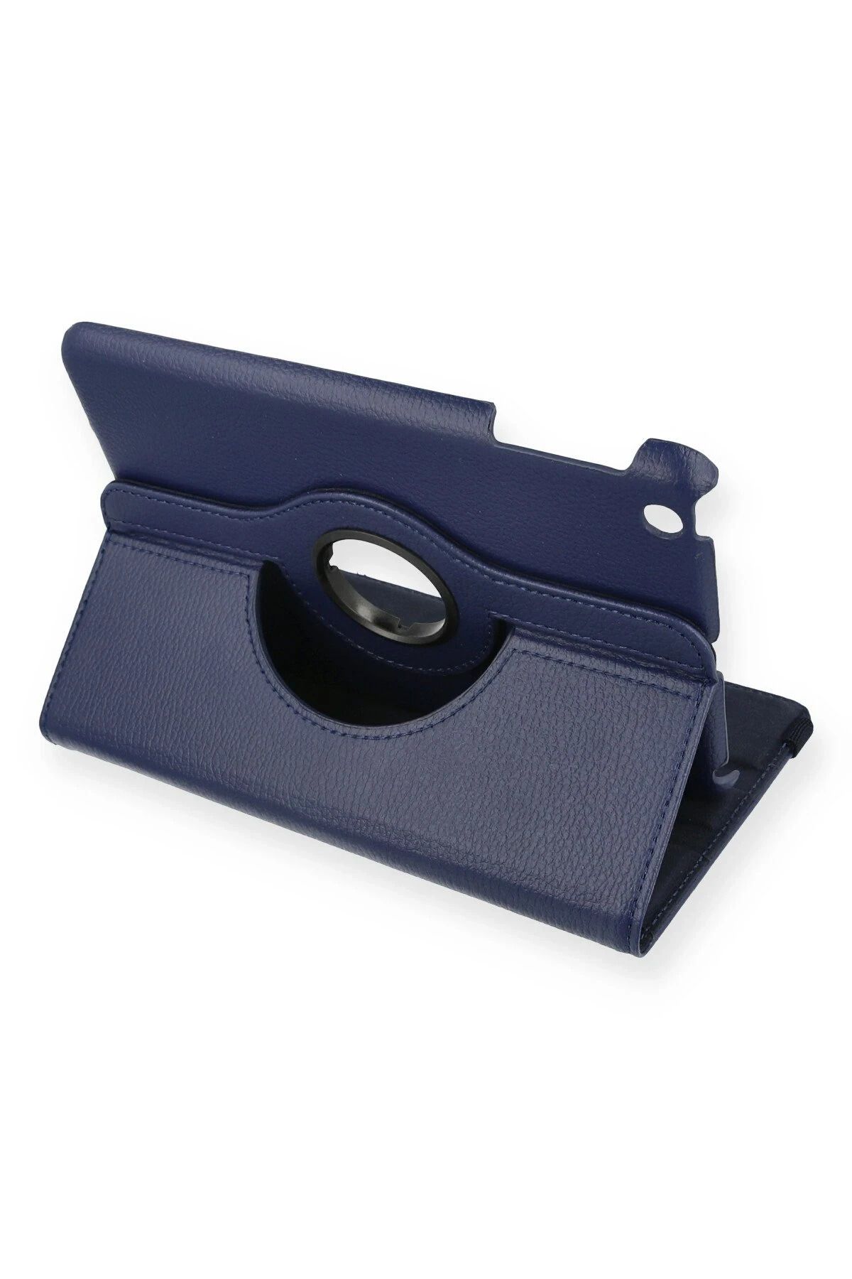 NewFace iPad Mini 1 Kılıf 360 Tablet Deri Kılıf - Lacivert INSLM