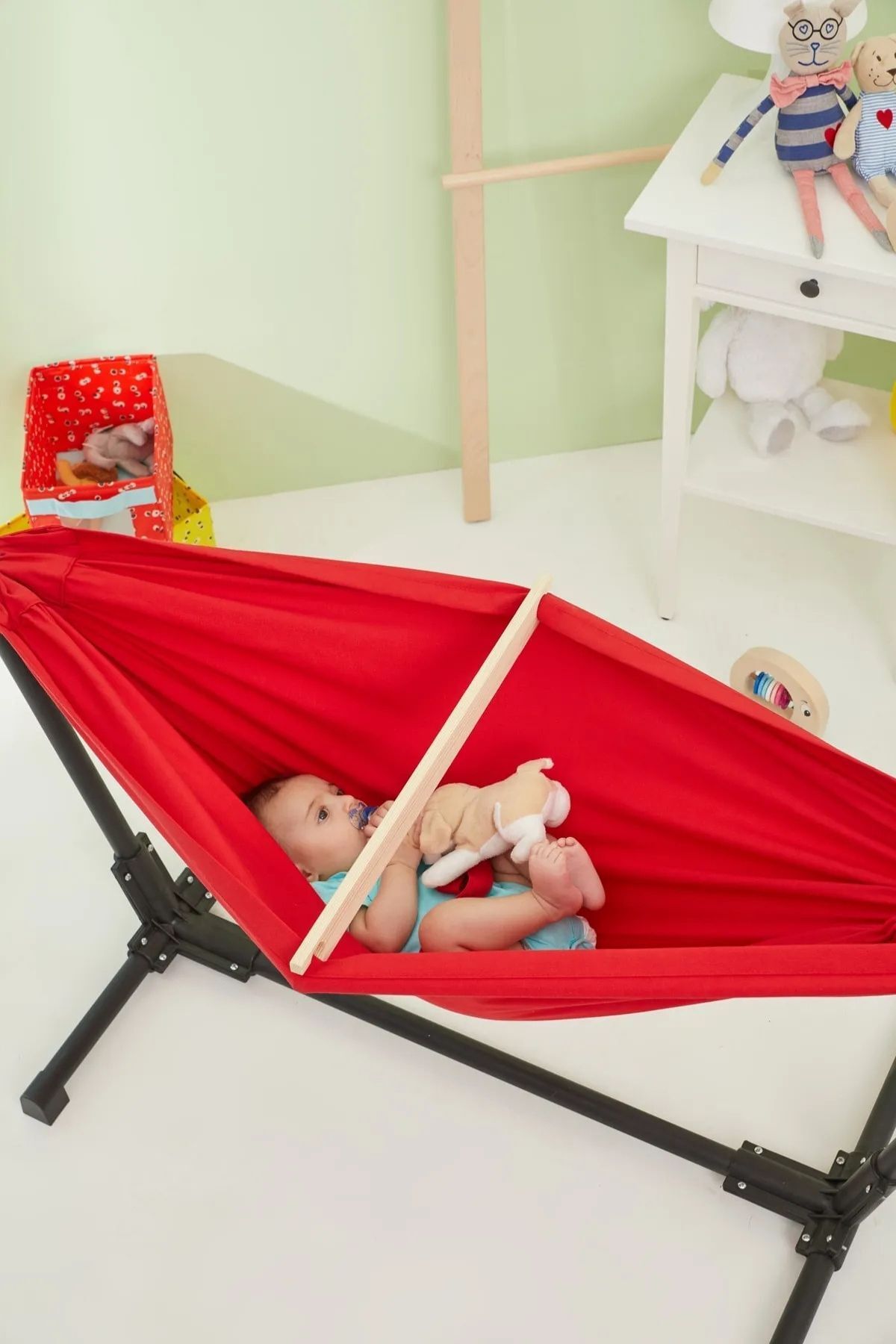 scoco Stantlı Kayık Hamak Bebek Hamak Beşik
