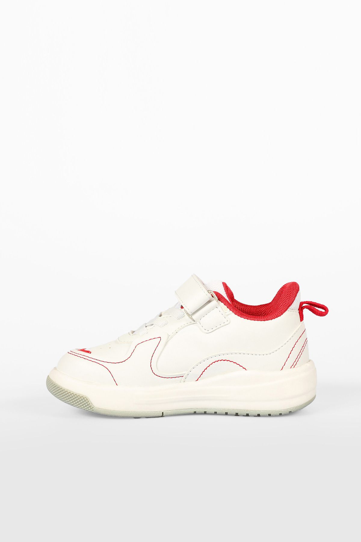 Vicco-Disnew Lighted Girls Preschool White Sneaker 2