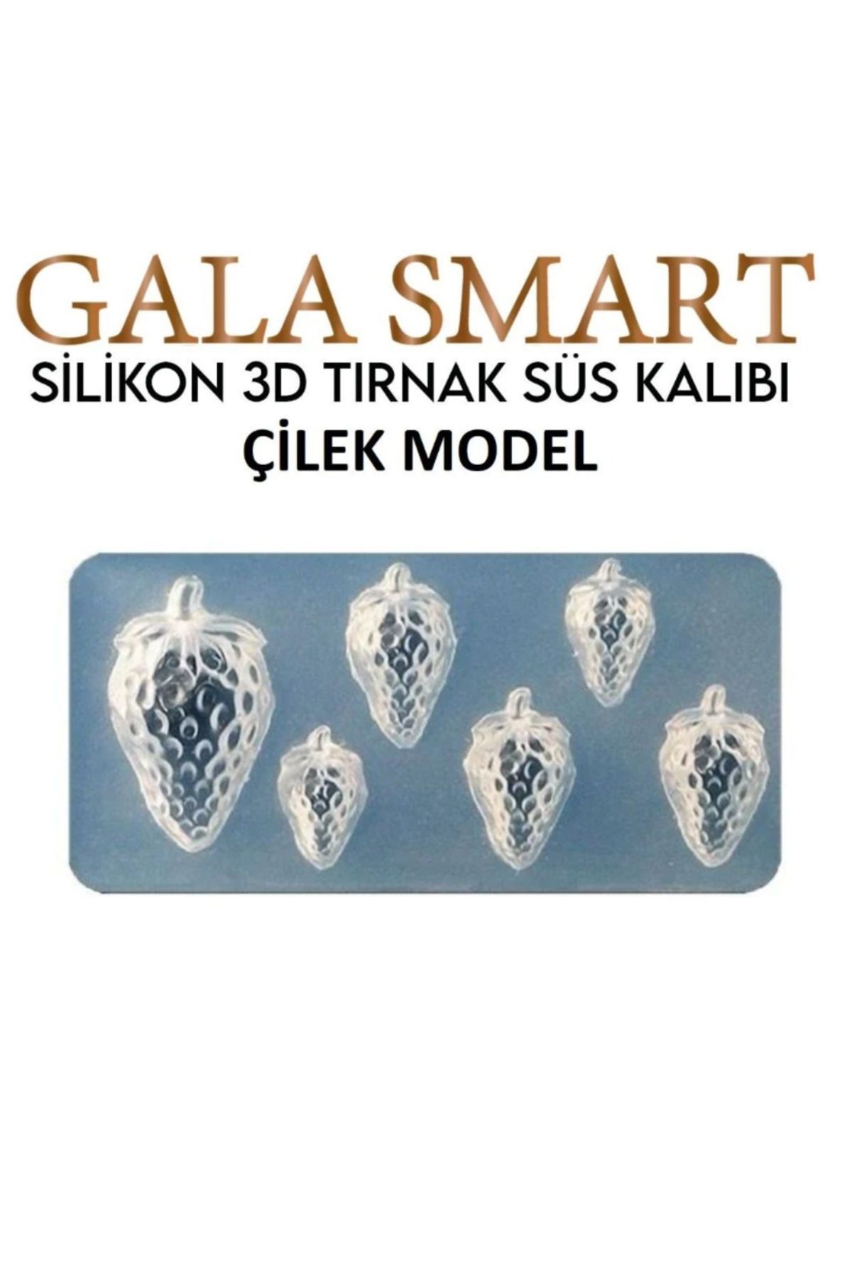 gala smart 3D Silikon Tırnak Süs Kalıbı