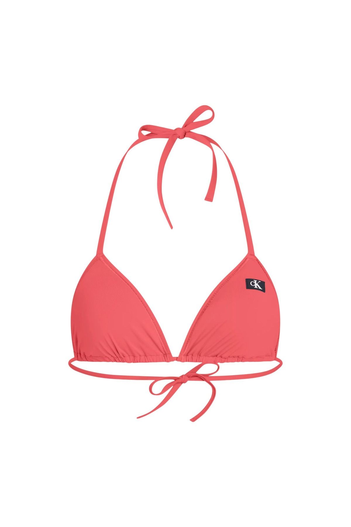 Calvin Klein Kadın Triangle Üçgen Bikini Üstü - Pembe