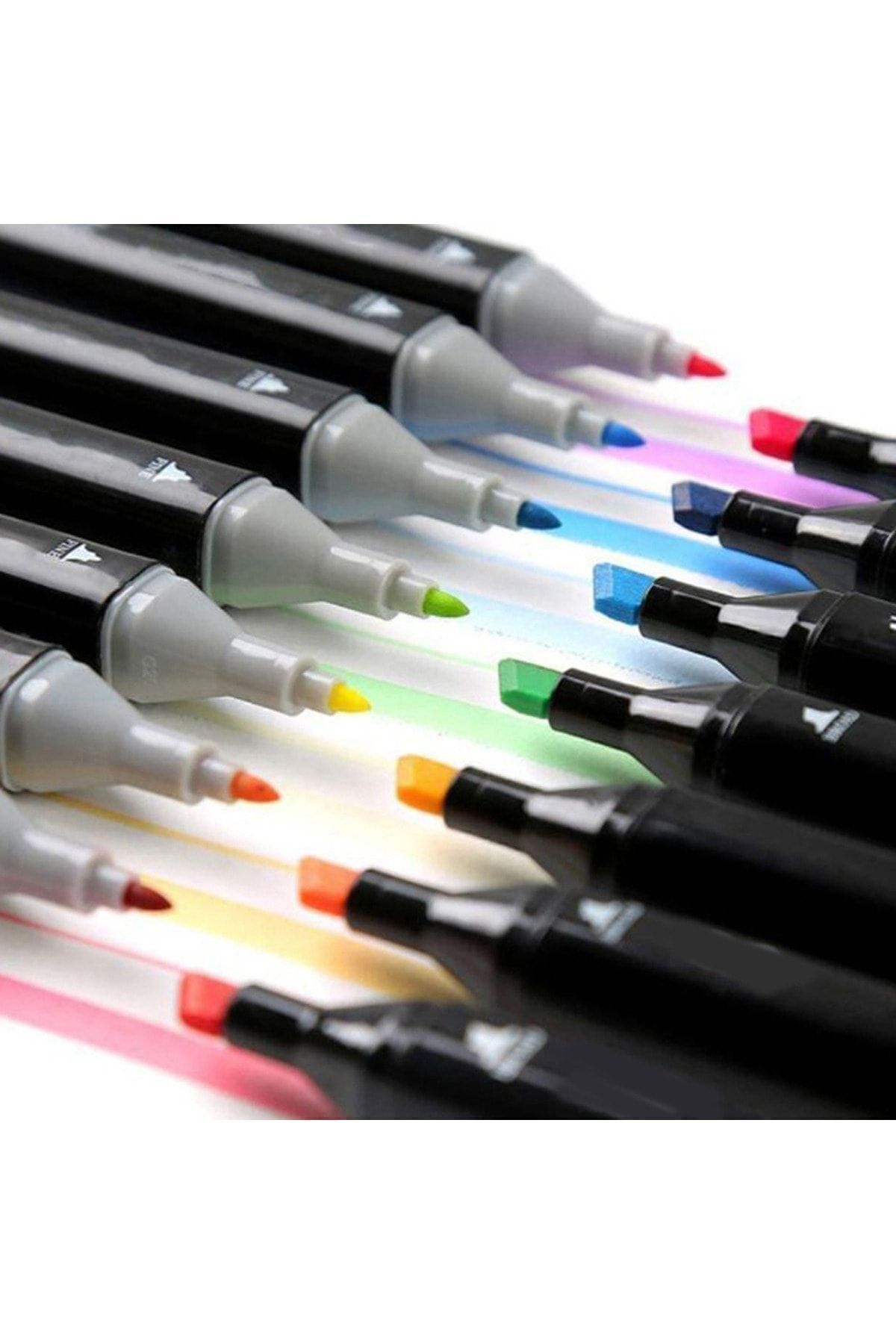 Drawline 36’lı Çift Uçlu Touch Marker Art Tasarım Kalem Seti Stand Ve Çanta Hediyeli Ithal Ürün