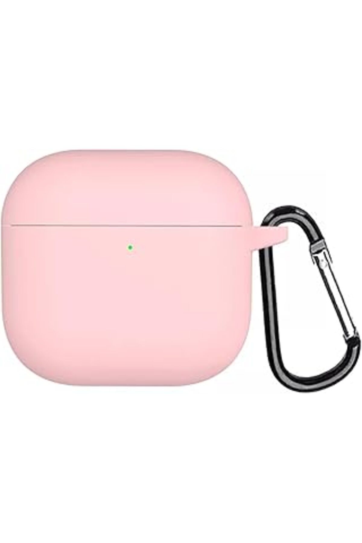 Mu Art Ahşap Microsonic Airpods 4 Kılıf Askılı Mat Silikon Pembe [Airpods 4 Ile Uyumlu Kılıf - Pembe]