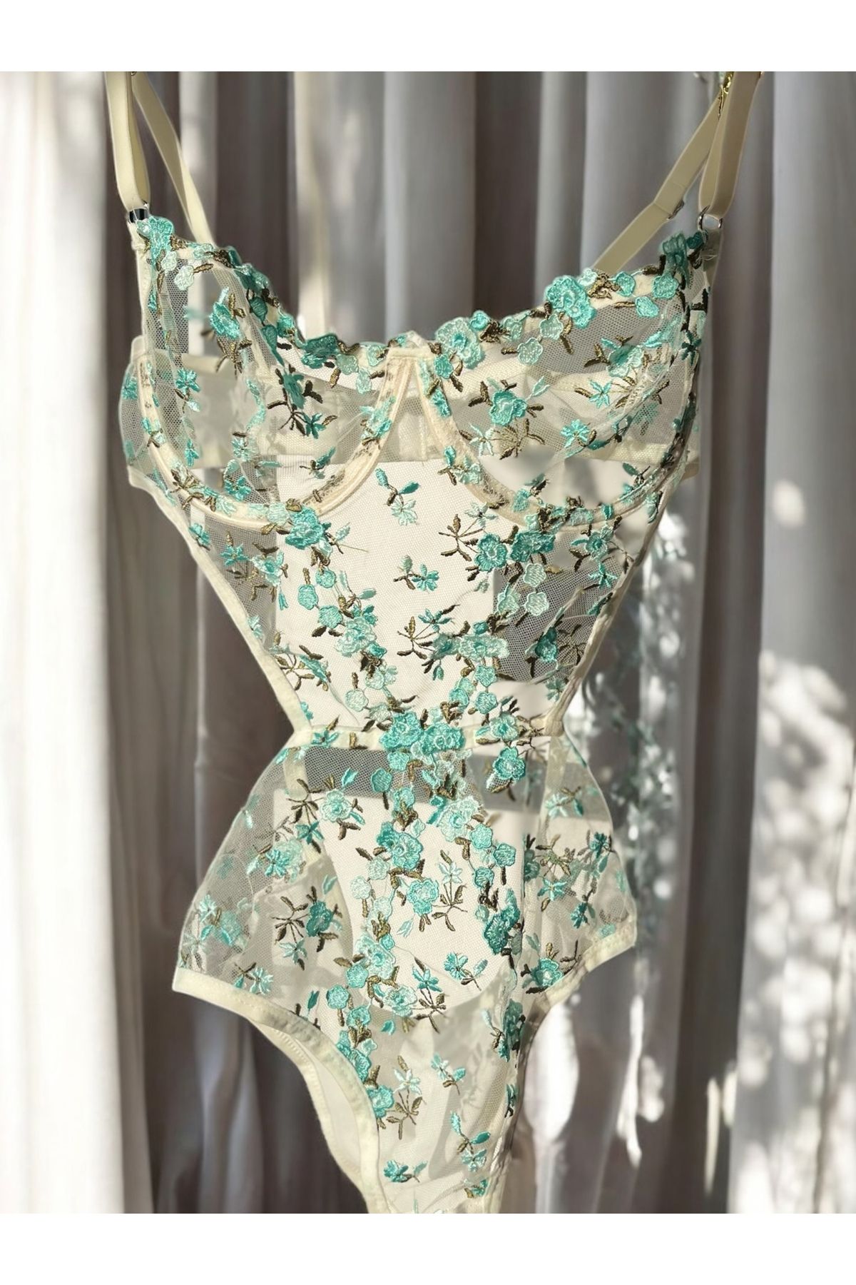 Meri Lingeries Blossom Bodysuit