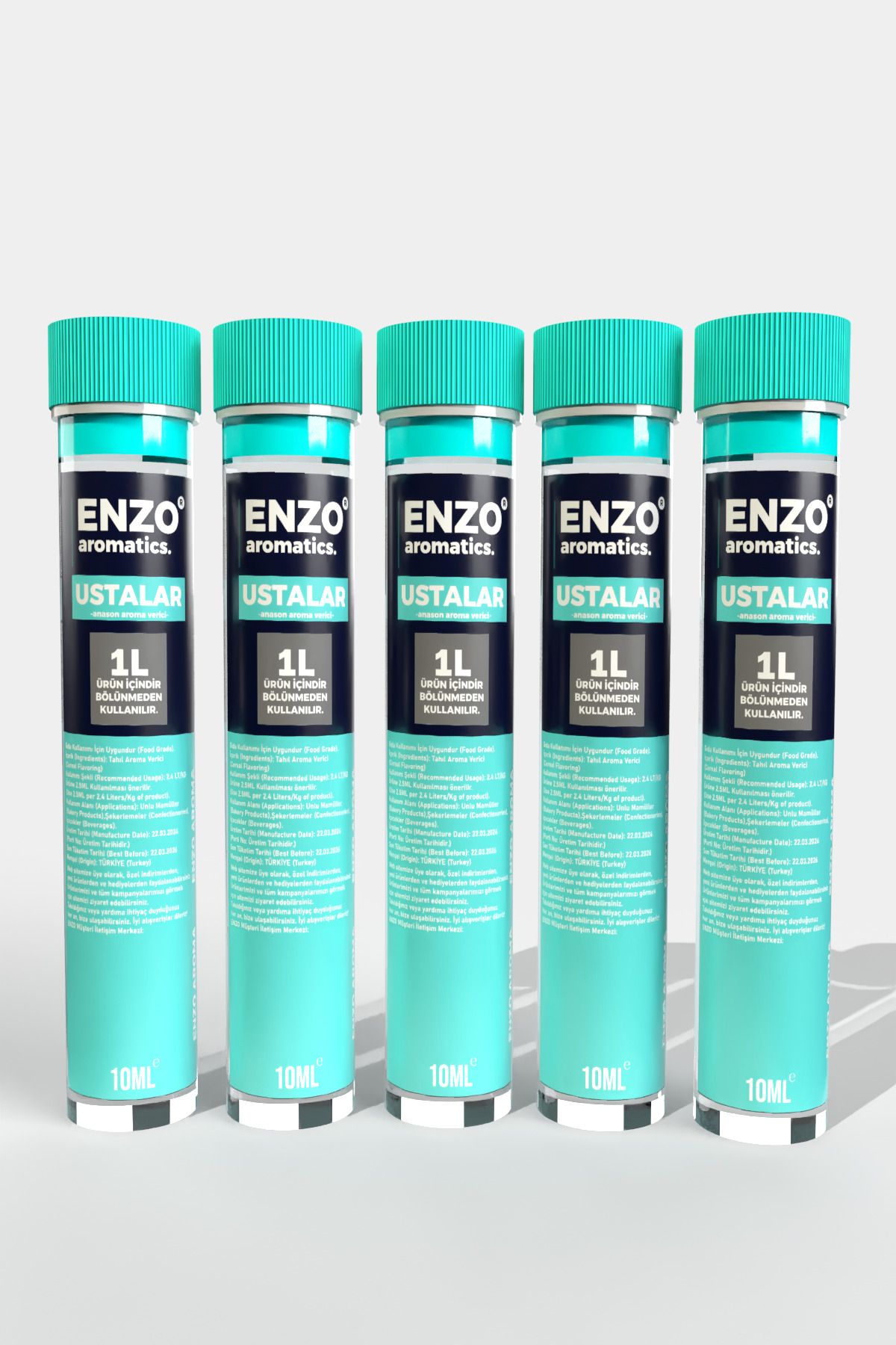 ENZO Usta Anason Yağı Hazır Karışım 10ml X 5 ADET