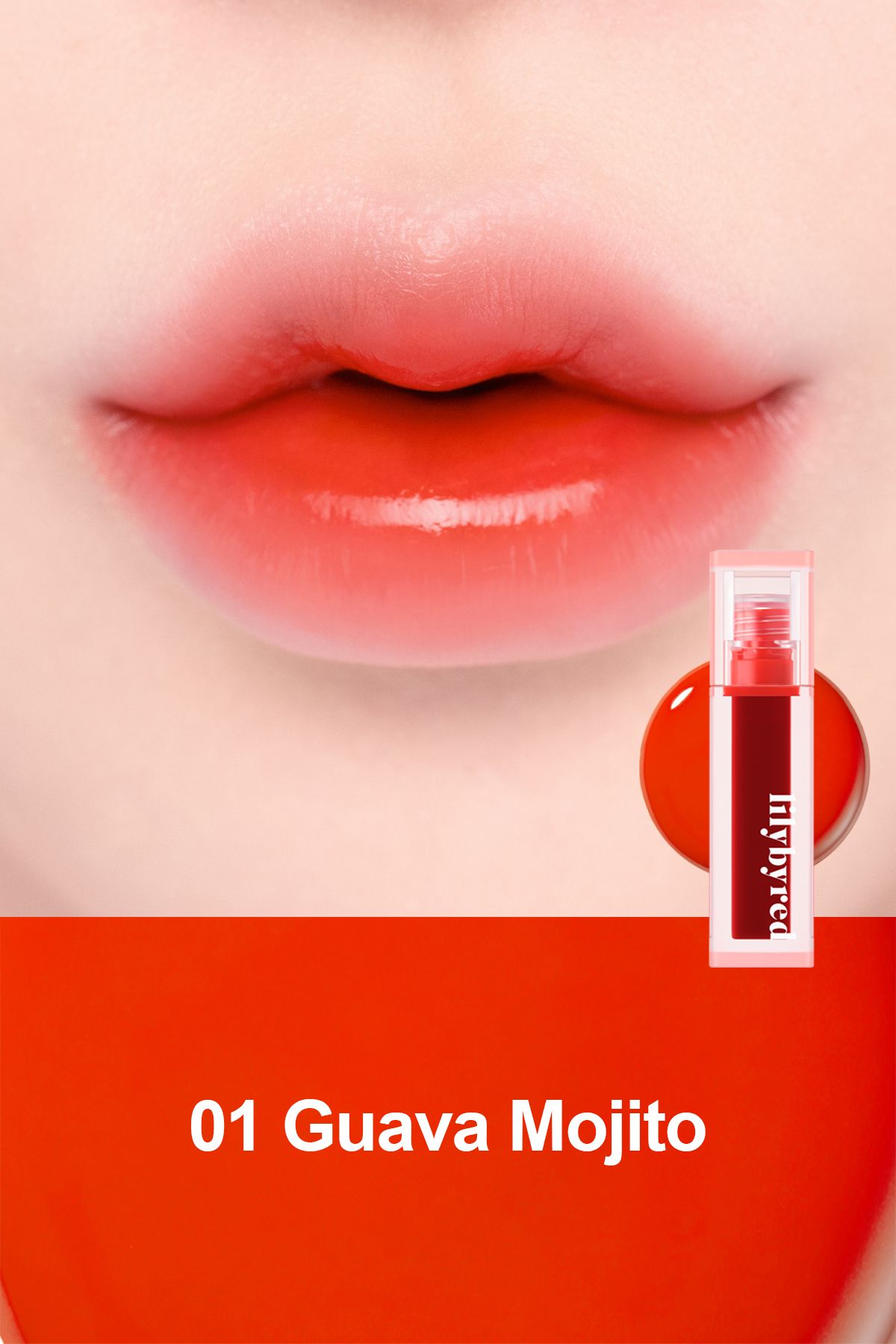 lilybyred Juicy Liar Water Tint / Uzun Süre Kalıcı Parlak Nemli Görünüm Tinti- 01 Guava Mojito