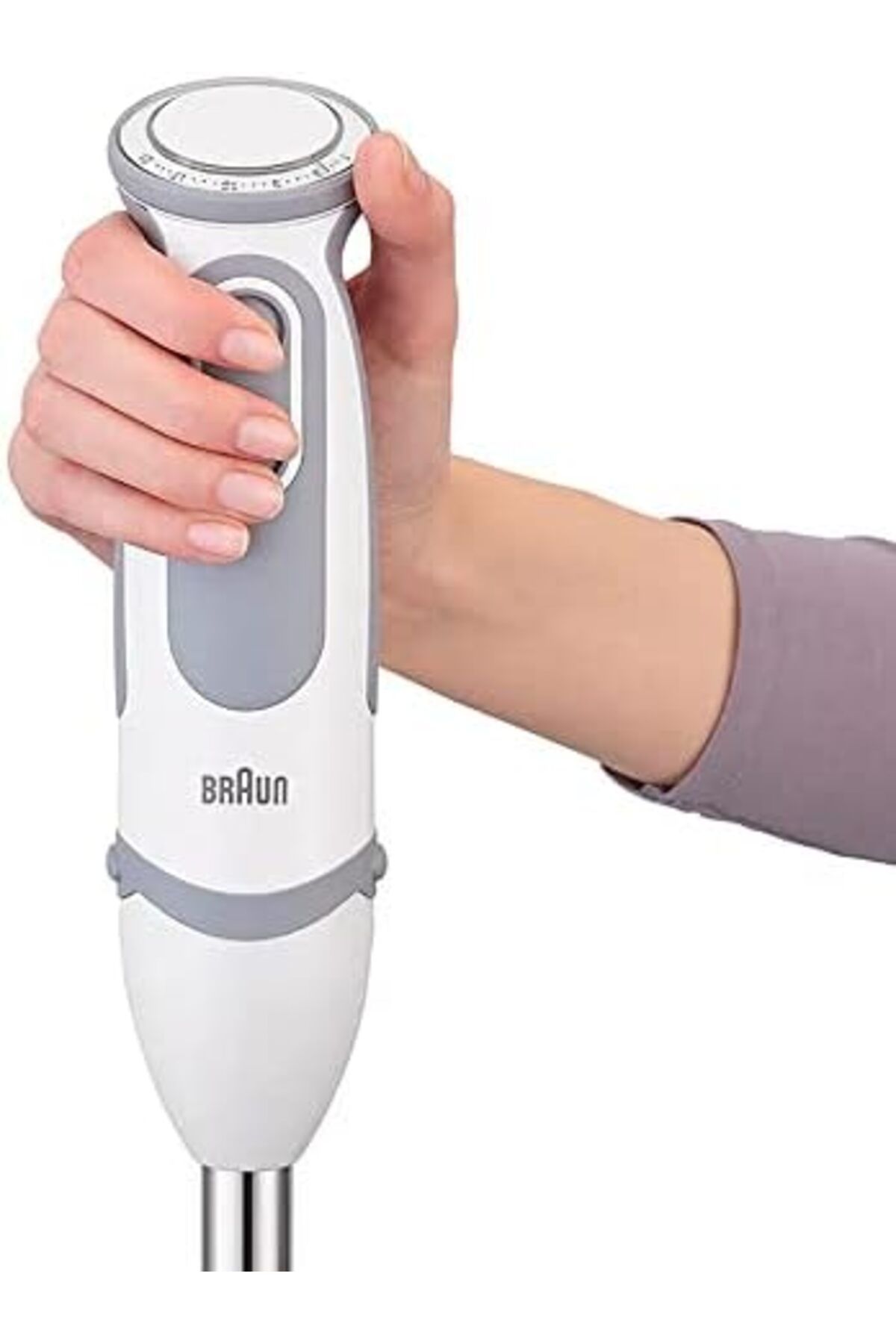 Braun-Vario Hand Blender with Multiple Speeds by Braun, MQ 5200, 1000W, 21-Speed Control, Splash Control, 3