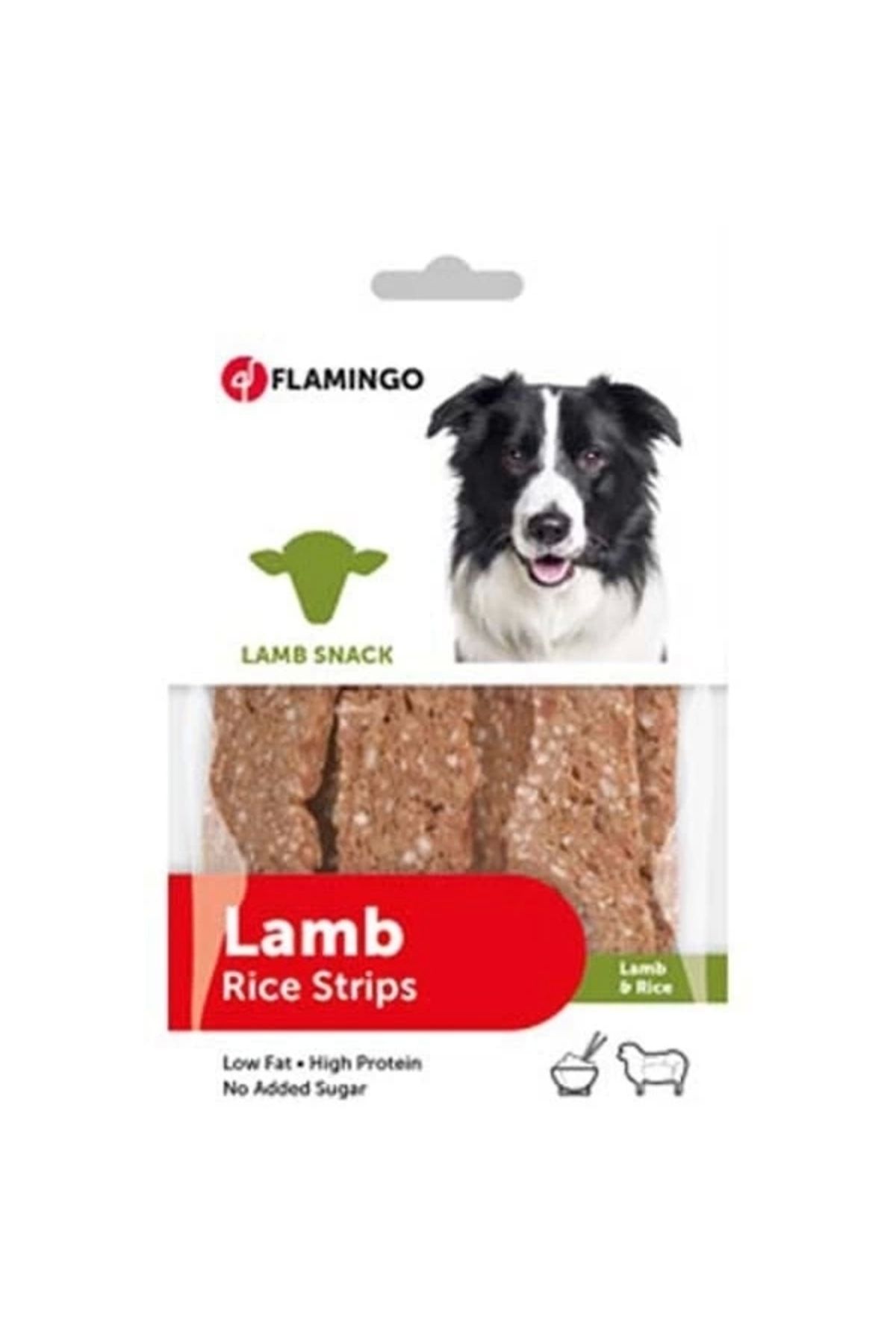 YNT İthalat Flamingo Kuzulu ve Pirinçli Köpek Ödül Maması 85 Gr