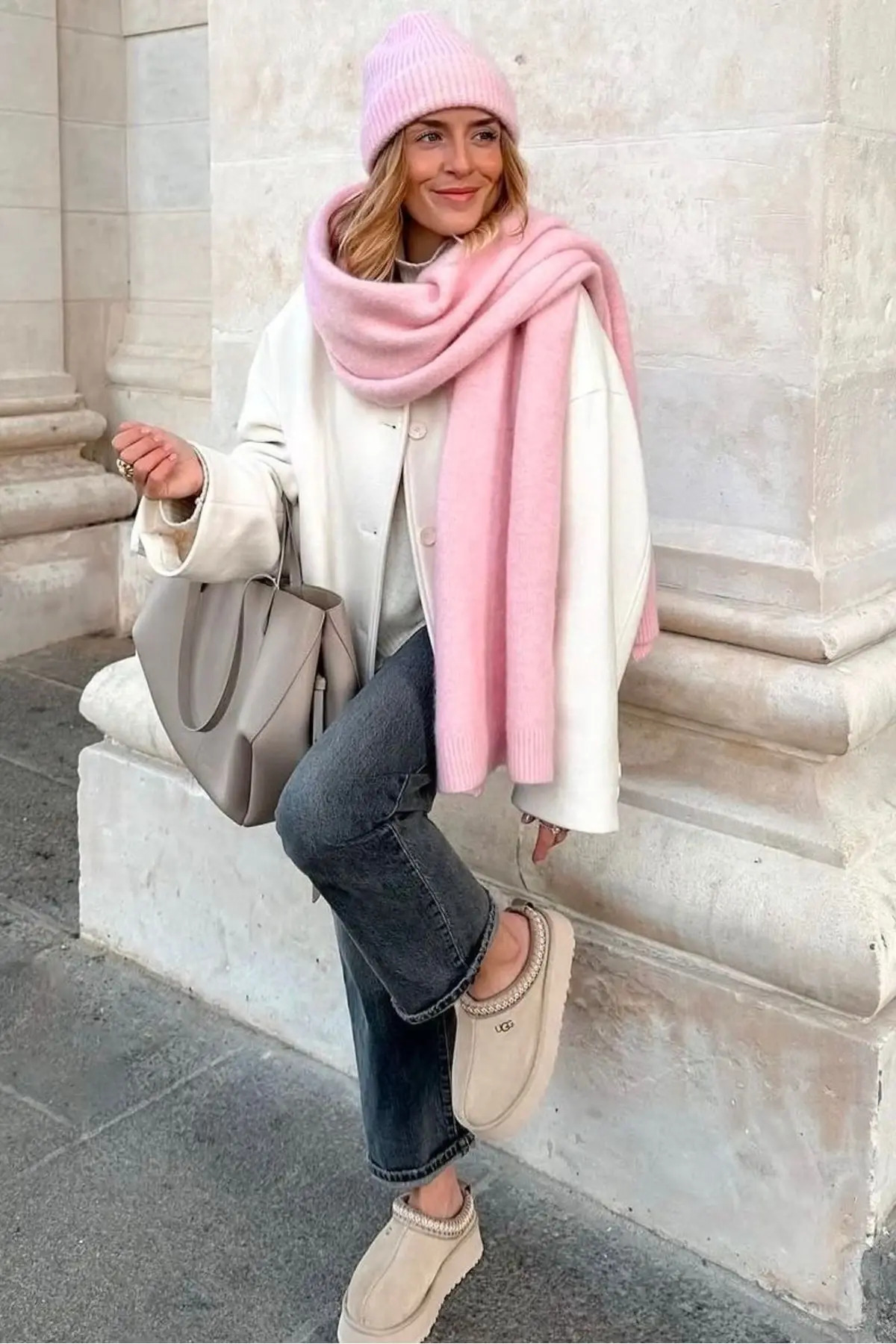 keisy  Örme Pamuklu Unisex Bere - Görsel 2