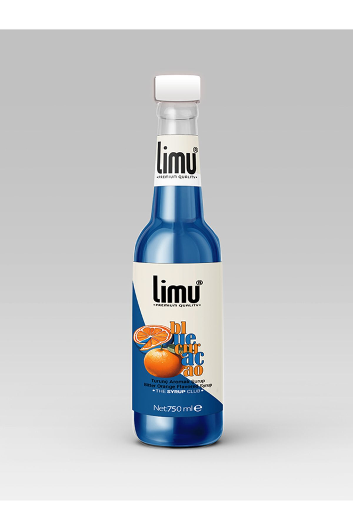 limu Turunç Aromalı Şurup (Blue Curacao) 750 ml