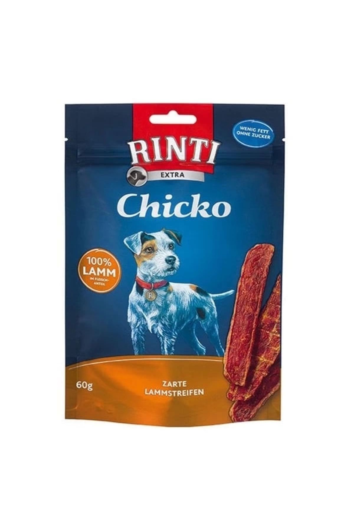 YNT İthalat Rinti Chicko Extra Kuzu Etli Köpek Ödül Maması 60 Gr