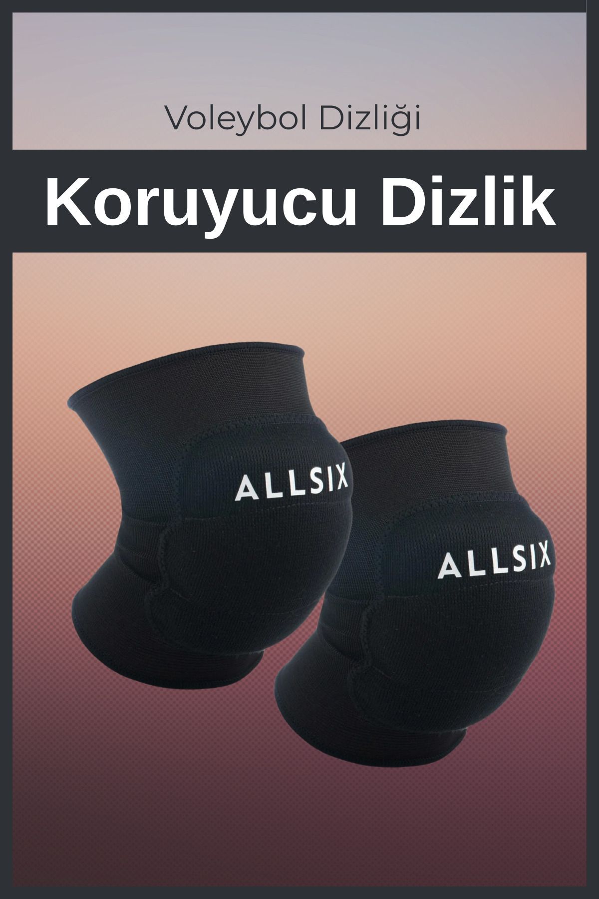 EpiRelax Spor Dizliği – Voleybol İçin Ekstra Destek ve Koruma Esnek Voleybol Dizlik – Eklem Koruyucu