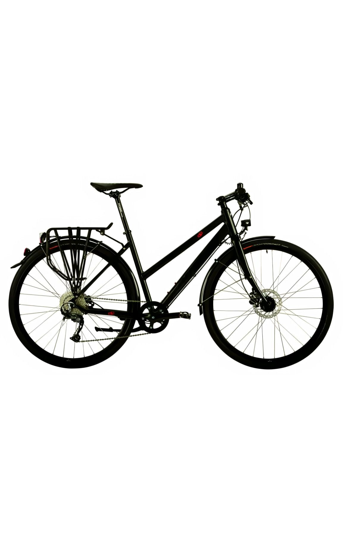 CORRATEC Shape Urban Lady Şehir/Tur Bisikleti - Siyah - 44 cm