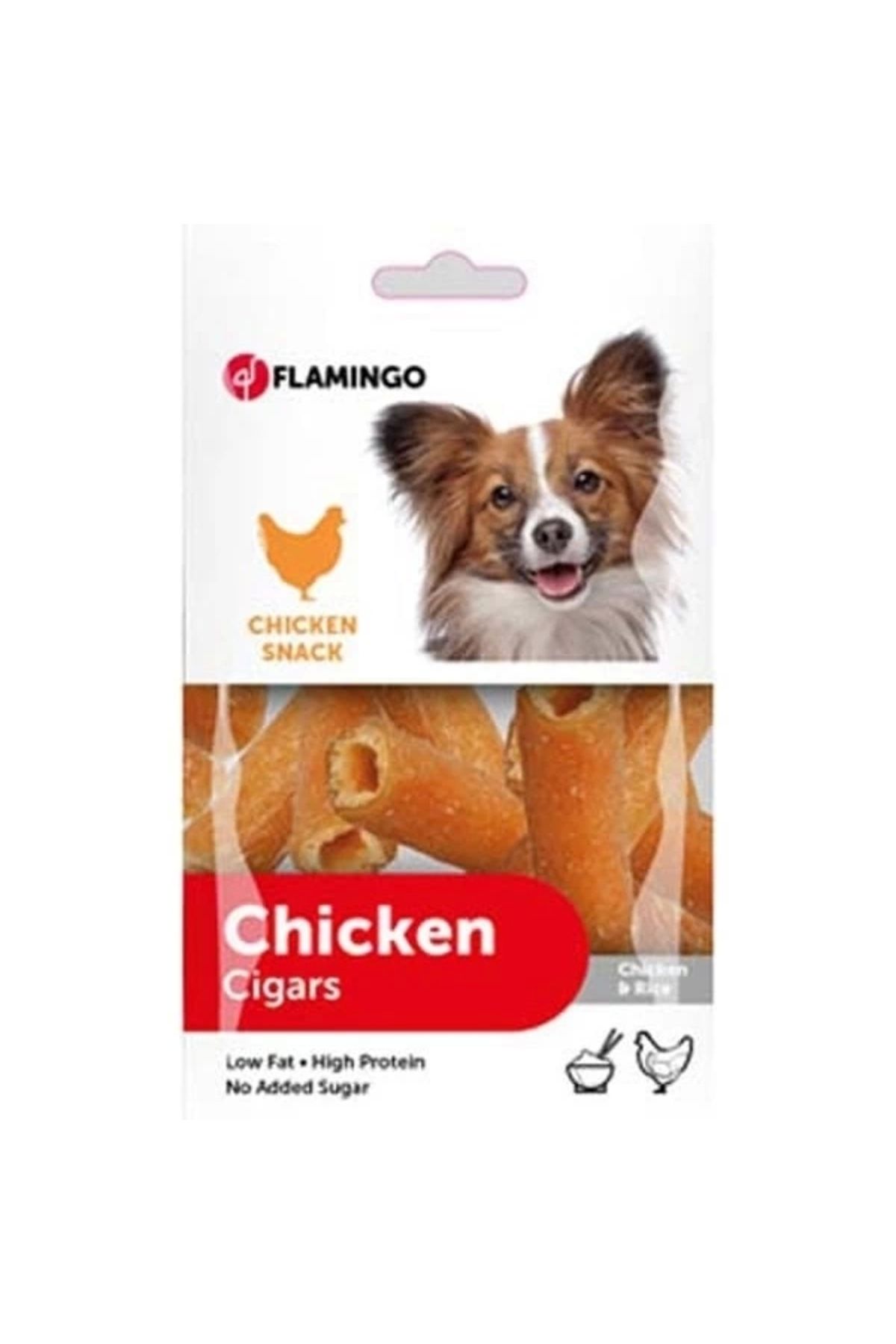 YNT İthalat Flamingo Tavuk ve Pirinçli Rulo Köpek Ödül Maması 85 Gr