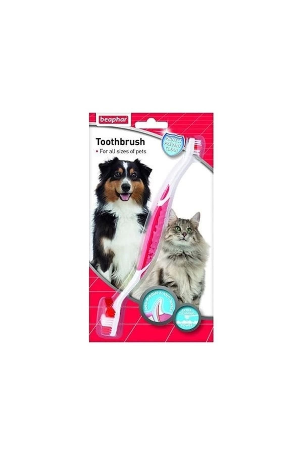 YNT İthalat Beaphar İki Uçlu Köpek Diş Fırçası 22 Cm