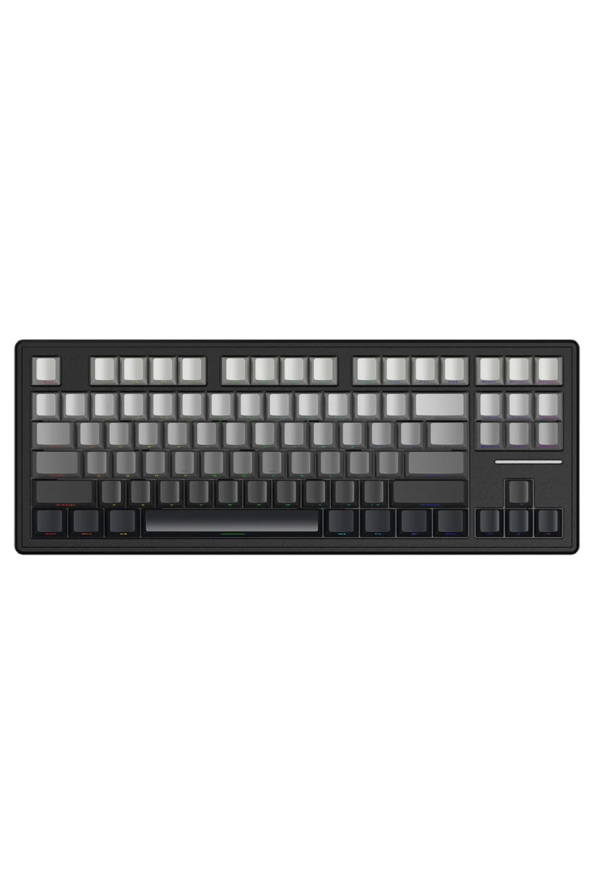 SiLabor X Attack Shark M87 RGB Kablosuz Şarjlı Üçlü Mod 4000mAh PBT Mekanik Klavye Mac ve Win Uyumlu