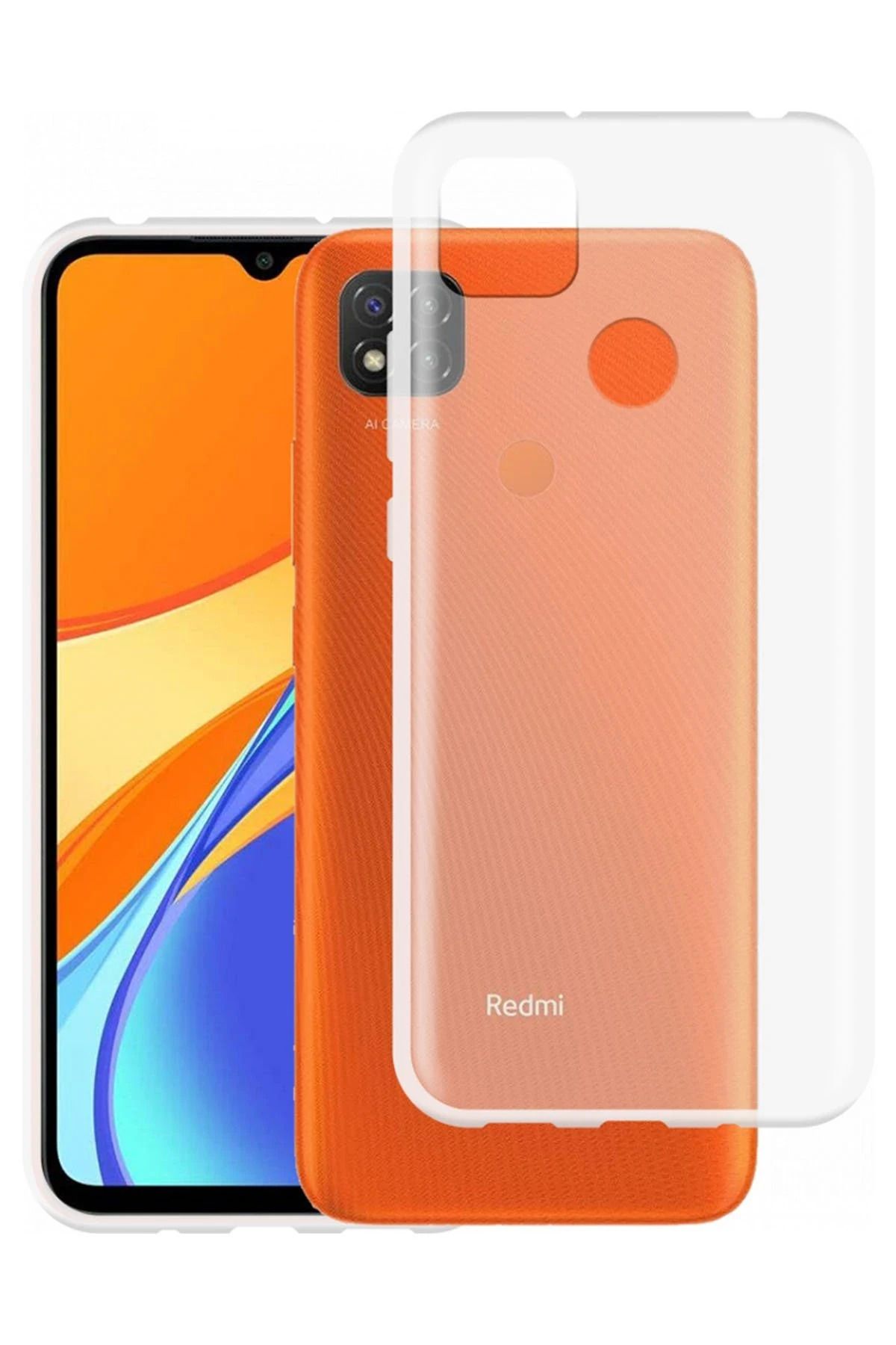 NewFace Xiaomi Redmi 9C Kılıf Lüx Şeffaf Silikon YNSMR