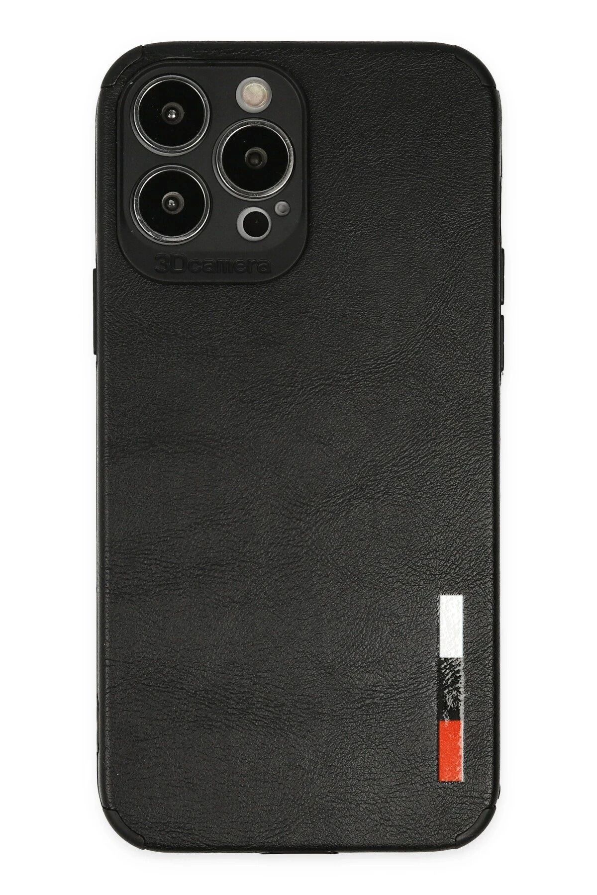 NewFace iPhone 13 Pro Kılıf Loop Deri Silikon - Siyah JOJUA
