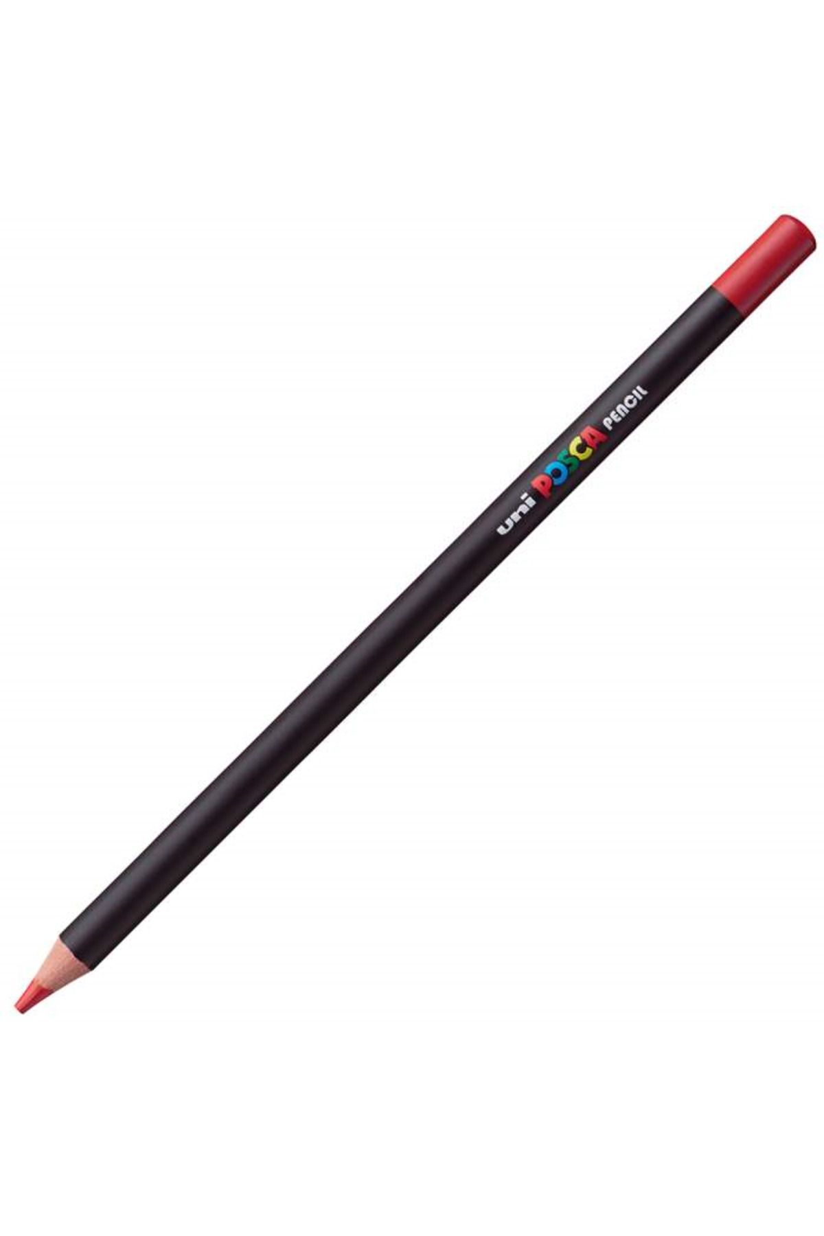 UNİ-BALL Uni-Ball Posca Pencıl Boya Kalemi Çin Kırmızısı Kpe-200