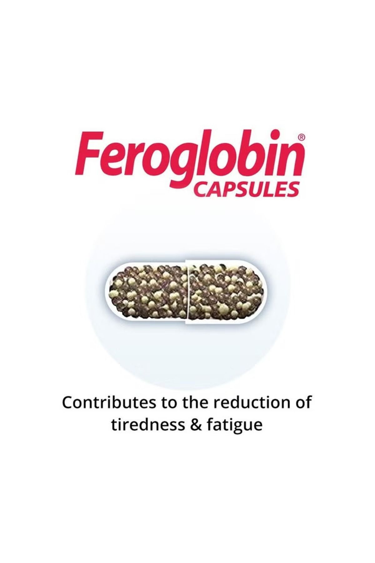 Vitabiotics-Feroglobin B12 Capsules With Iron, Folic Acid & Vitamin B12 To Fight Fatigue, 2