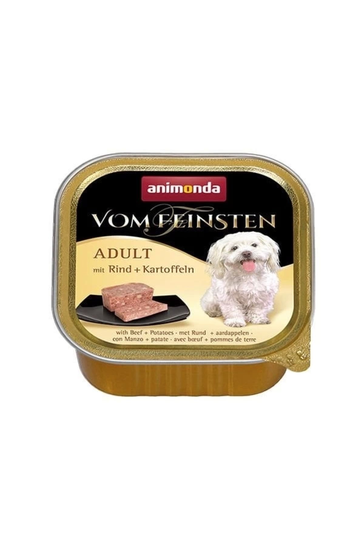 YNT İthalat Animonda Sığır Eti ve Patatesli Yetişkin Köpek Konservesi 150 Gr