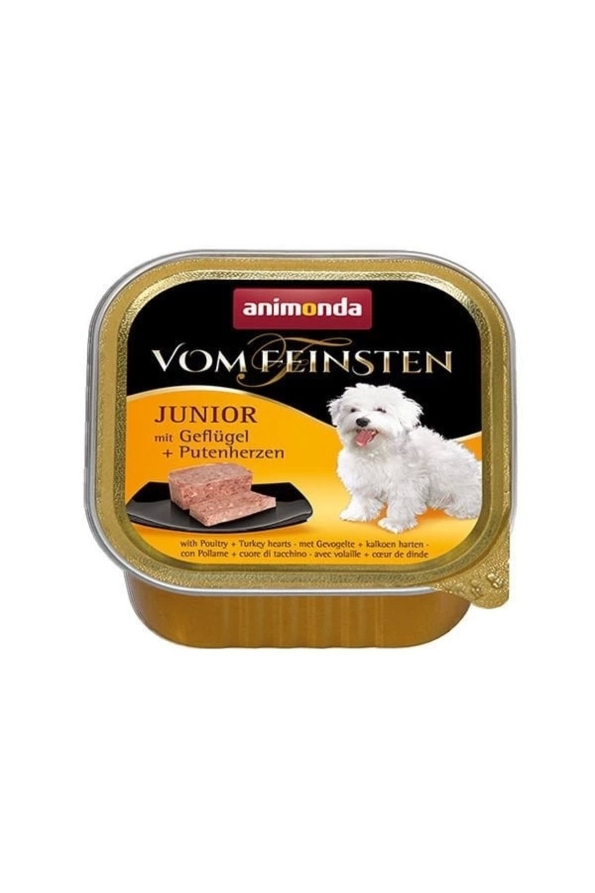 YNT İthalat Animonda Junior Kümes Hayvanı ve Hindili Yavru Köpek Konservesi 150 Gr