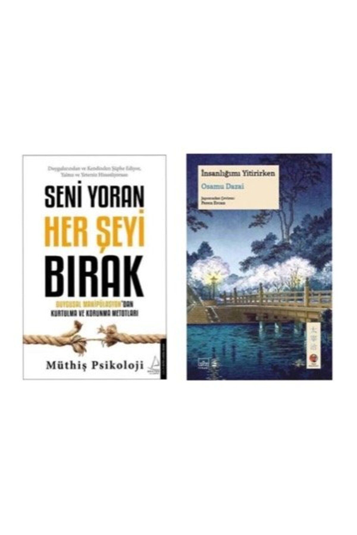 Destek Yayınları SENI YORAN HERSEYI BIRAK + INSANLIGIMI YITIRIRKEN = 2 SET