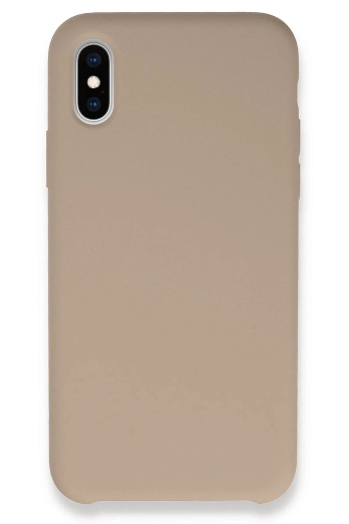 NewFace iPhone X Kılıf Lansman Legant Silikon - Açık Pembe ZRNET