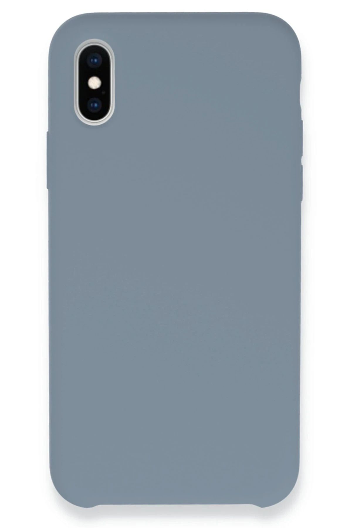 NewFace iPhone X Kılıf Lansman Legant Silikon - Açık Lila HNZRN