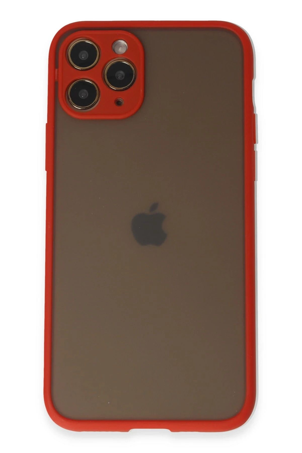 NewFace iPhone 11 Pro Kılıf Montreal Silikon Kapak - Kırmızı YNSMR