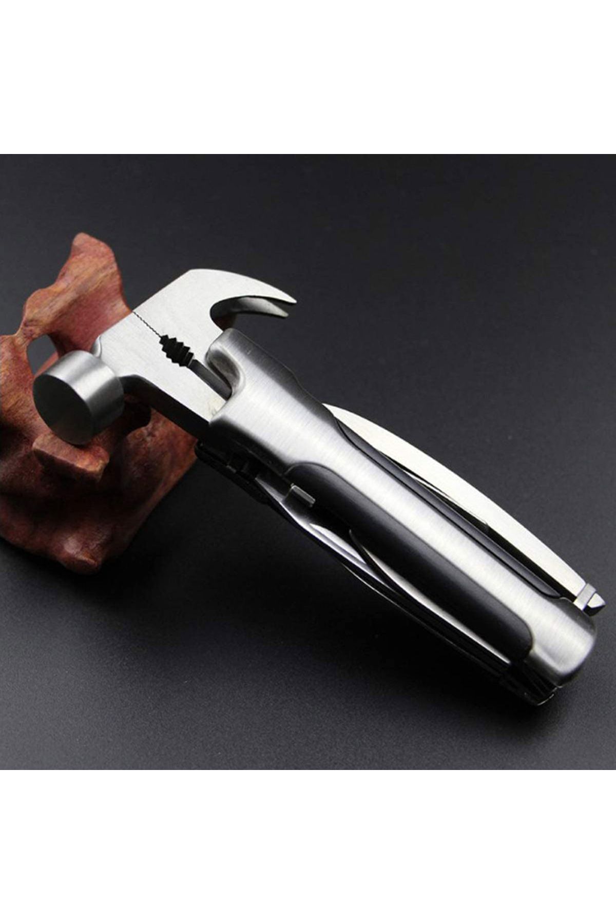 OEM-12 in 1 multi-function tool, built from aluminum and steel, solid, portable, super versatile 8