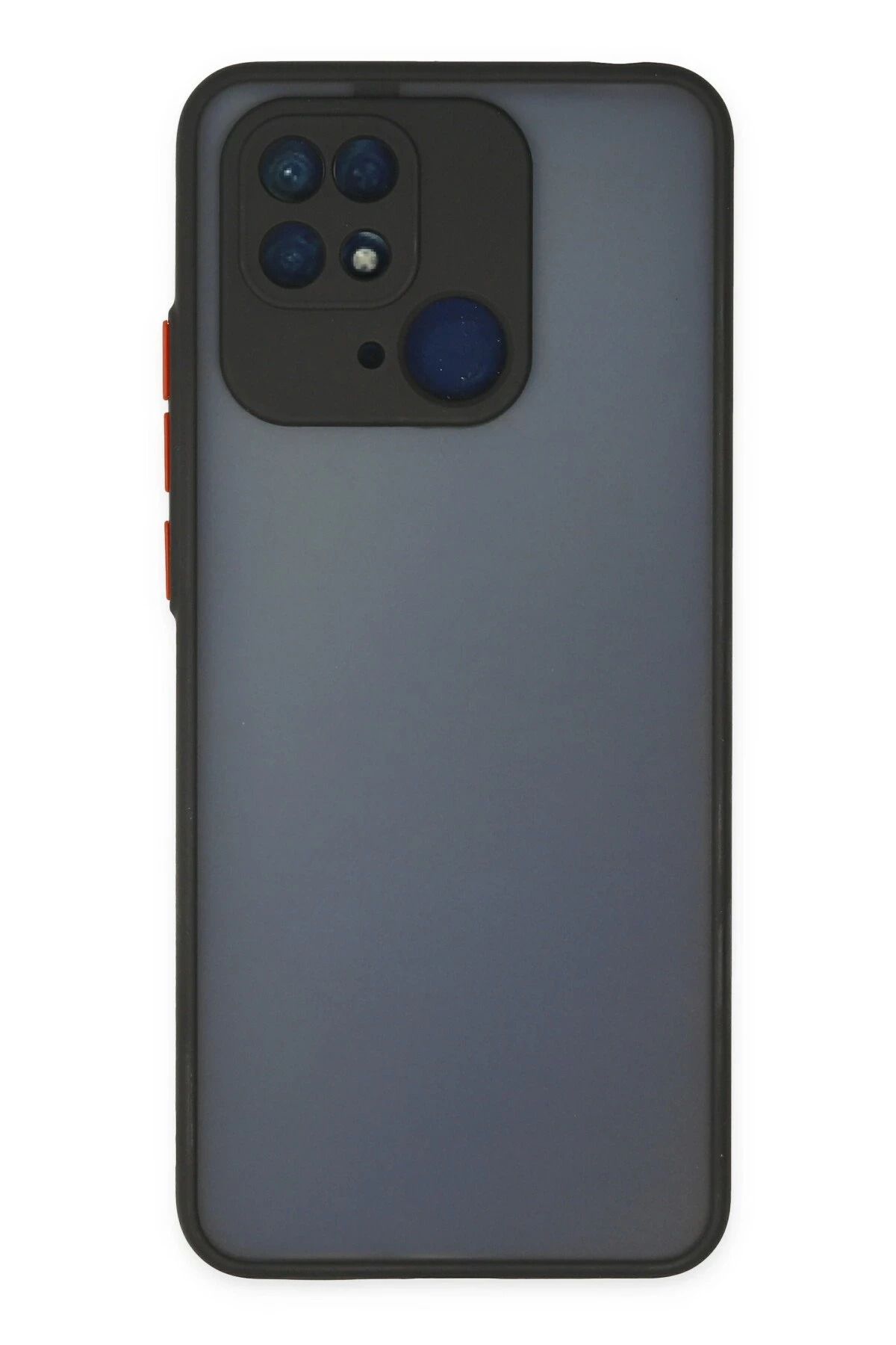 NewFace Xiaomi Redmi 10C Kılıf Montreal Silikon Kapak - Siyah FERRG