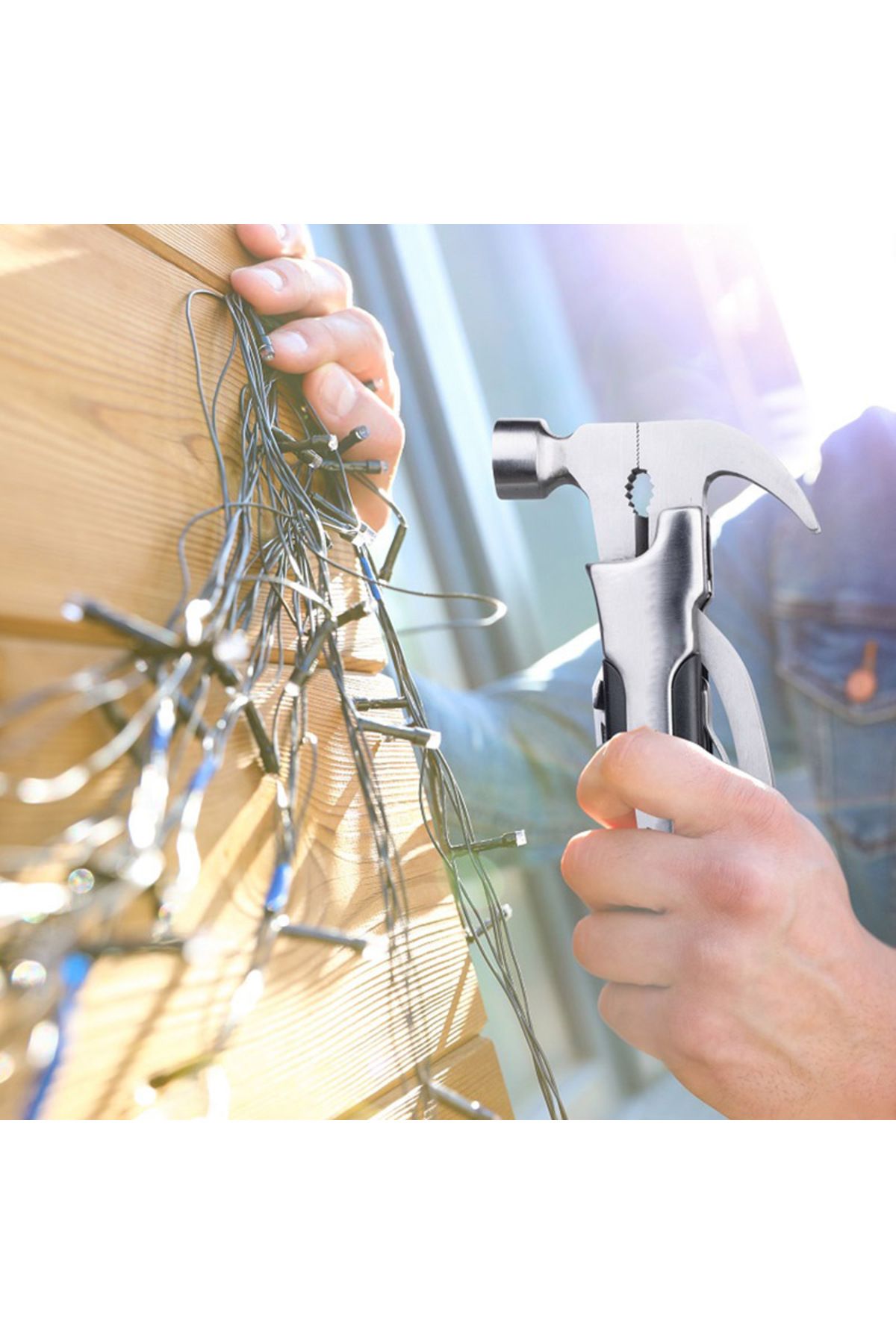 OEM-12 in 1 multi-function tool, built from aluminum and steel, solid, portable, super versatile 11