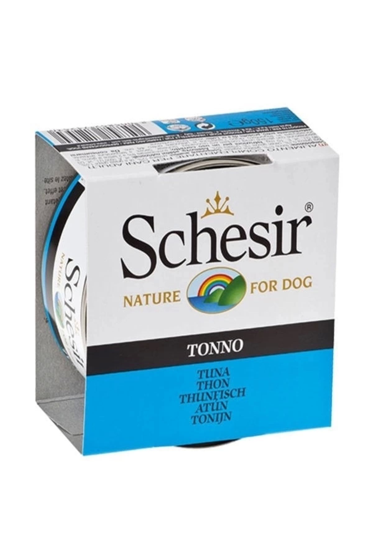 YNT İthalat Schesir Ton Balıklı Jöleli Konserve Köpek Maması 150 Gr