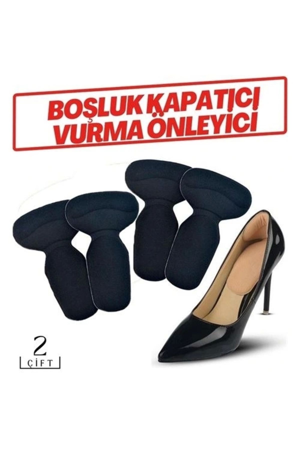 STOREMAX Topuklu Ayakkabı Vurma Önleyici Daraltıcı Yumuşak Ped 4 lü Set