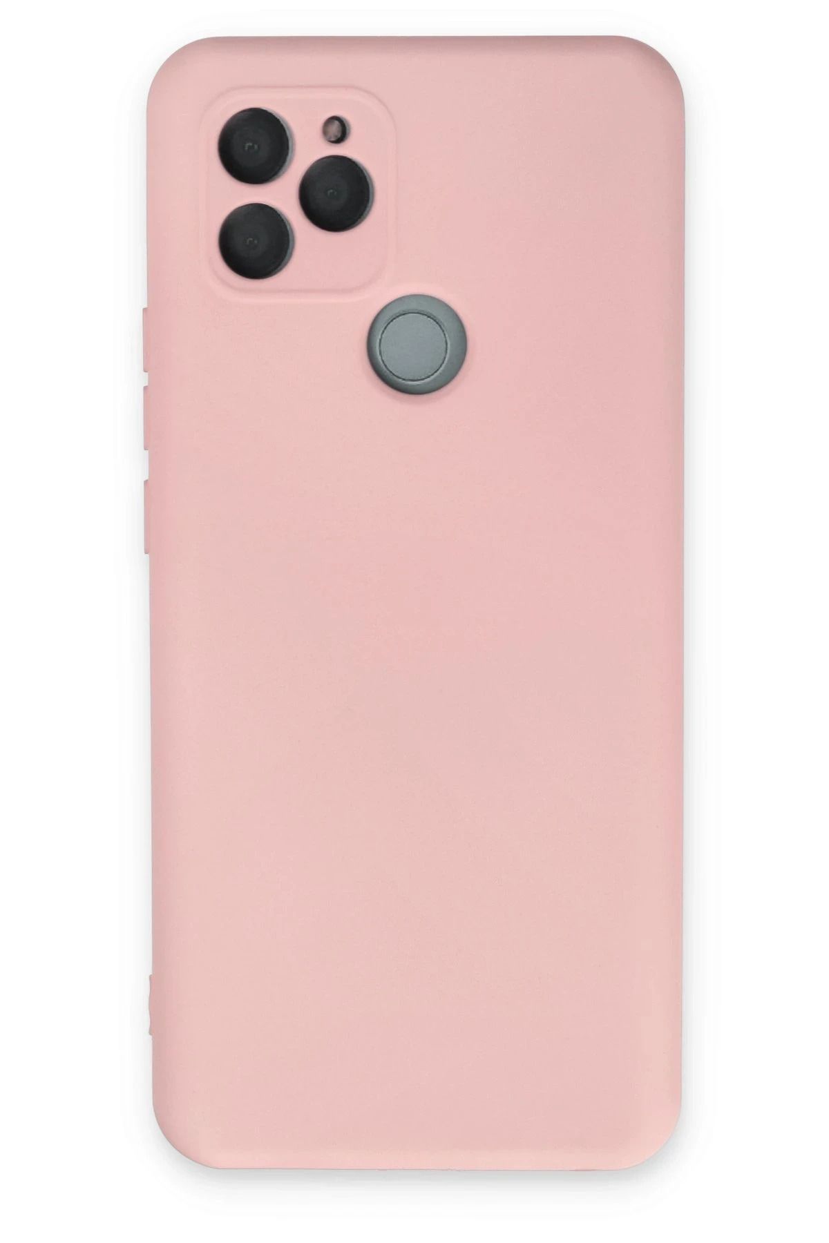 NewFace General Mobile GM 21 Kılıf Nano içi Kadife Silikon - Pudra HNZRN