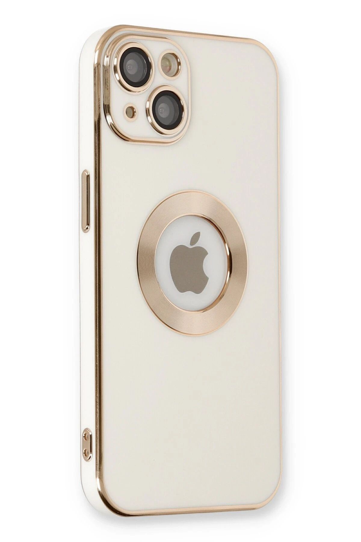 NewFace iPhone 14 Plus Kılıf Store Silikon - Beyaz YNSMR