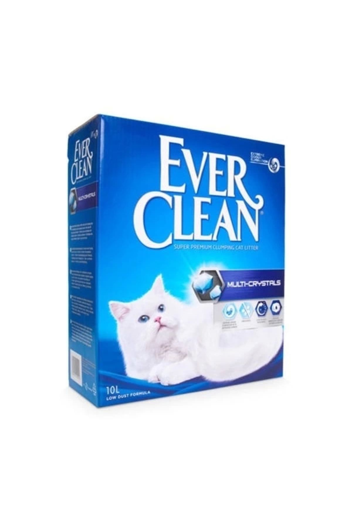 YNT İthalat Ever Clean Multi Kristal Topaklanan Kedi Kumu 6 Lt