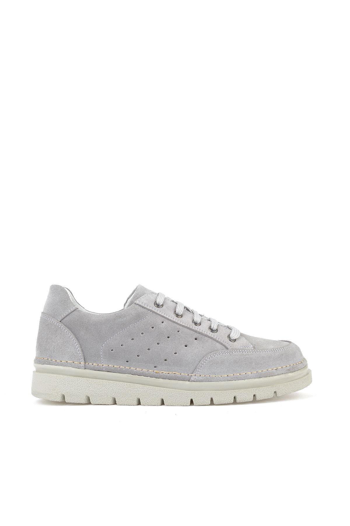 Ziya , Kadın Hakiki Deri Sneaker 1511035Z62032 Gri