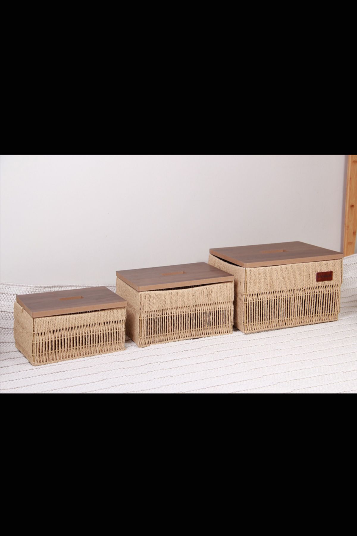 Generic-Versatile storage basket set with distinctive lampshade 4