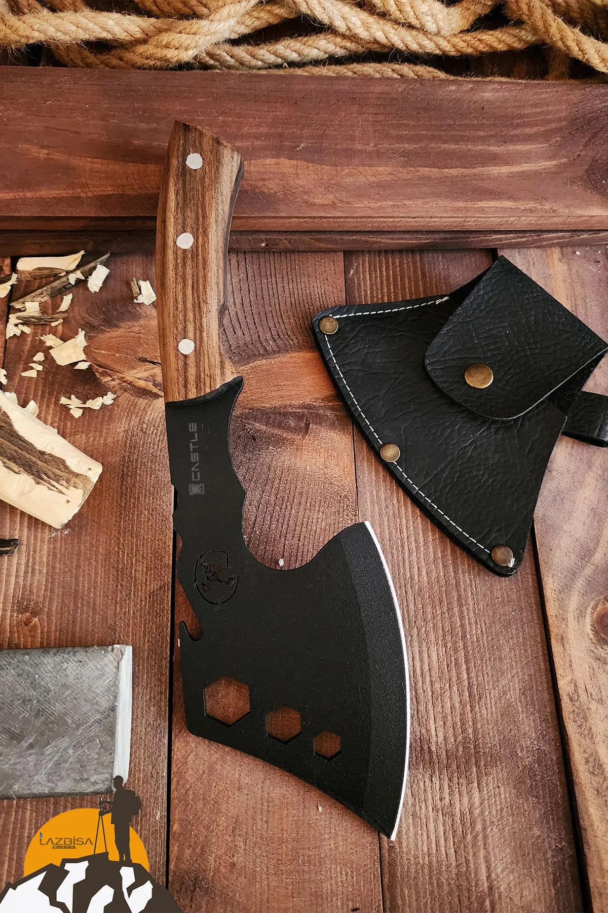 Outdoor Axe Camping Axe Nacak Pruning Axe Wooden Handle OUTB2