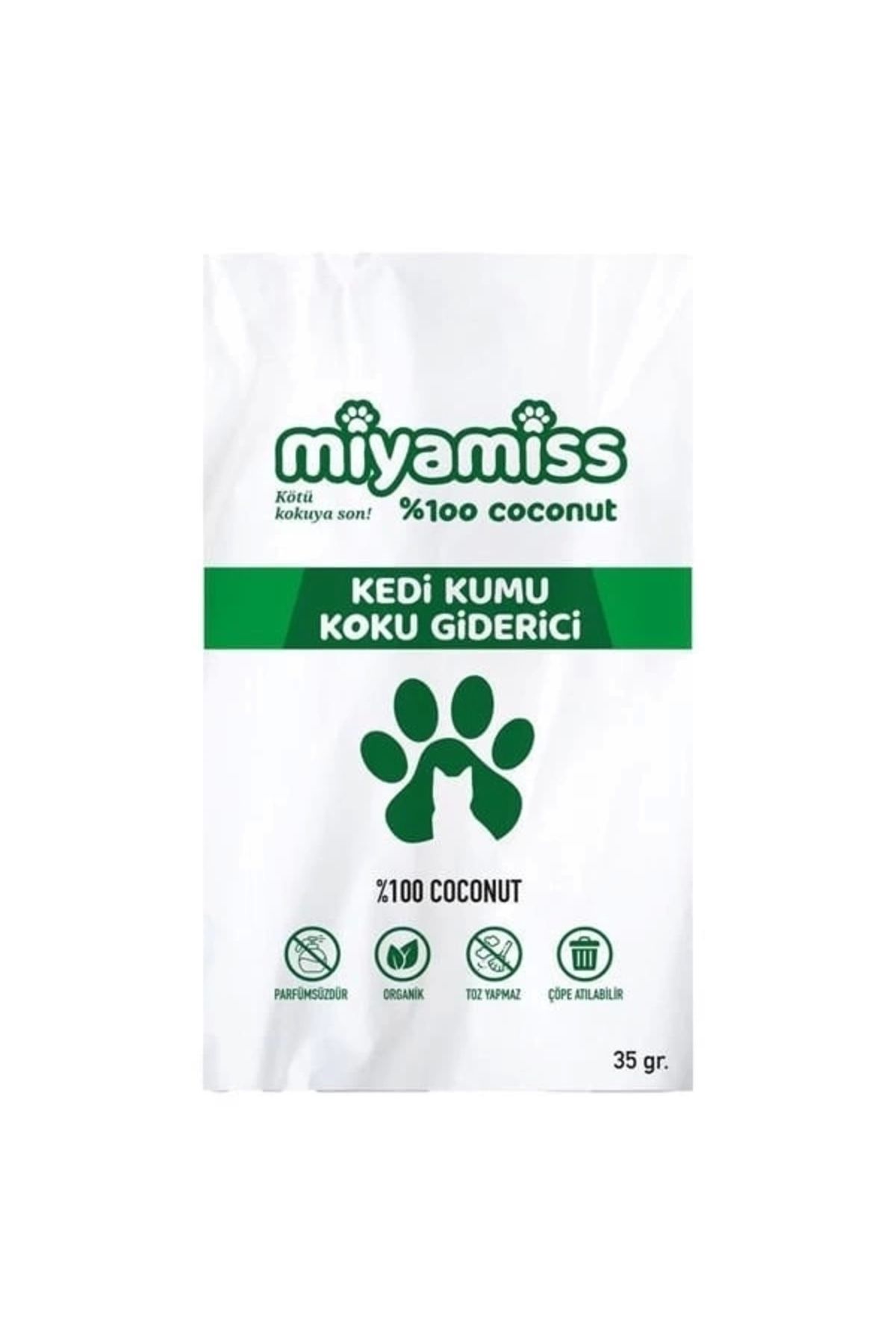 YNT İthalat Miyamiss Coconut Kedi Kumu Giderici 35 Gr
