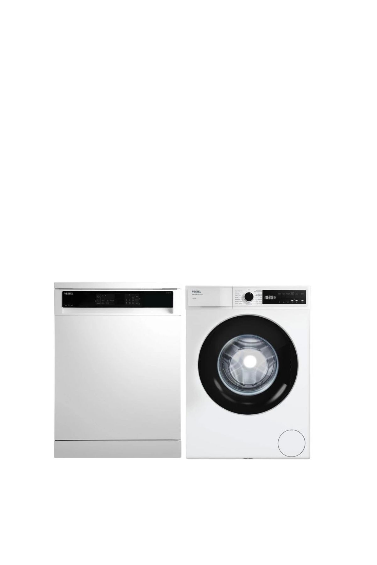Vestel 2'li Beyaz Eşya Seti (CMI 76301 Çamaşır + BM 5312 Bulaşık)